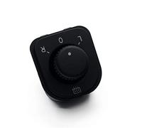 Clynex Adjust Knob Side Mirror Control Switch Konb, for VW, for Volkswagen, for Tiguan, for Golf, for Jetta, for Passat, for EOS, 1K0 959 565H 1K0959565H Side Mirror Adjust Switch