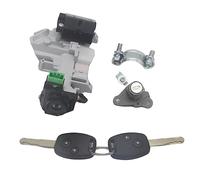Clynex AL151 COMPLETE LOCK SET IGNITION SWITCH DOOR BARREL TRANS 2 KEYS WITH 48 CHIP For FIT 05-06 Ignition Switch Lock