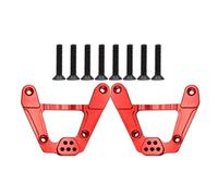 Clynex Aluminum Alloy Rear Shock Tower 1:6 Modified Rear Shock Absorber Bracket Mount,for 4Wd-Ax105000T1 RC Vehicle Car Model Rc Car Shock Absorber(Red)
