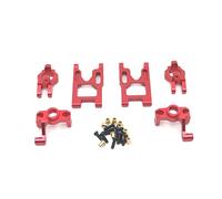 Clynex Arm C, for Seat, Steering Cup Vehicle Model Parts, for WLtoys, 12427 12428 A B 12423 RC Car Parts Rc Car Shock Absorber(Red)