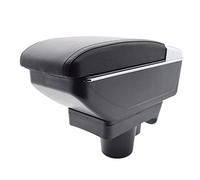 Clynex Armrest, for Opel, Astra H 2004-2014 Content Arm Rest Dual Layer Storage Box Decoration Car Styling Car Armrest(Black thread)
