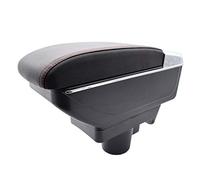 Clynex Armrest, for Opel, Astra H 2004-2014 Content Arm Rest Dual Layer Storage Box Decoration Car Styling Car Armrest(Red thread)