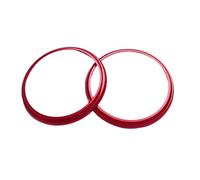 Clynex Car Air Conditioning Air Outlet Decorative Ring Sticker Vent Trim Cover Car Styling, for Subaru, for BRZ, for Scion, for FR-S, for Toyota, for 86 GT86 Car Air Conditioning Vent Trim(Red)