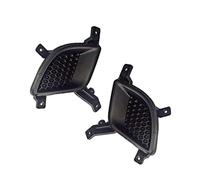 Clynex Car Fog Light Cover Fpg Lamp Frame Grille Front Bumper Frille Frame Running Light Cover, for Hyundai, Accent 2011 2012 2013 Fog Light Trim(BLACK Left and Right)