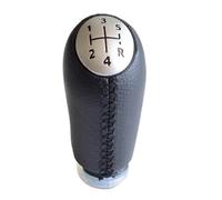Clynex Car Gear Shift Knob Cover, for Renault, Megane 2 MK2 II Sport Tourer II 2002-2009 Lever Shifter Case Black Gaiter Boot Gear Shift Knob(Black Black-Matt)