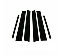 Clynex Car Glossy Piano Window Pillar Posts Door Trims Cover, for BMW 5 Series E60 Sedan 4DR 2003-2010, Accessories Auto Exterior Parts Car Window Trim Cover