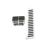 Clynex Car Pedal Cover AT MT Pedals, for VW, for Golf 5 6 GTI, for Jetta MK5 CC, for Passat B6 B7, for Tiguan Touareg, for Skoda, for Octavia, Parts Car Foot Pedal Replacement(2Pcs AT No Rest)