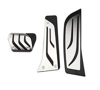 Clynex Car Pedal Cover, for BMW, F30 F31 316i 318d 320i 328i 335i F20 F21 1 2 3 Series Brake Accelerator Fuel Footrest Pedals RHD Car Foot Pedal Replacement(AT With Rest Pedal)