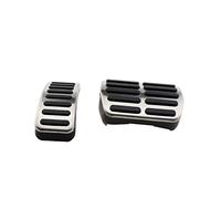 Clynex Car Pedals, for A3, for Seat, Leon 1M Toledo 1L LHD AT MT, for POLO, for Golf 4, for Bora, for Beetle, RSi GTI R32 Pedal Cover Car Foot Pedal Replacement(AT Without Rest)