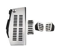 Clynex Car Pedals, for POLO, for Golf 4, for Bora, for Beetle, RSi GTI R32, for A3, for Seat, Leon 1M Toledo 1L LHD AT MT Pedal Cover Car Foot Pedal Replacement(MT With Rest B Style)