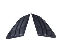 Clynex Car Rear Side Window Louver Air Outlet Shutter Cover Trim, for, for Q3 2019-2022 Carbon Fiber Look Black Plastic Accessories Car Rear Window Louver(Carbon Fiber Look)