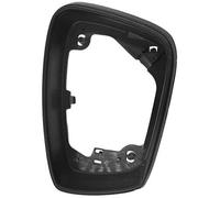 Clynex Car Rearview Mirror Cap, for VW, for POLO, Hatchback 2011-2013 Side Wing Housing Frame Trim Holder Car Rear View Mirror Bracket(BLACK Left Driver Side)