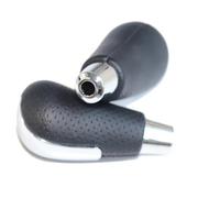 Clynex Car Shift Lever Knob Gear Shift Knob Lever Shifter, for Mazda, 6 GG GH, for Mazda, 8 CX-7 MX5 RX8, for Mazda, 3 BK BL Gear Shift Knob(Black with Hole)