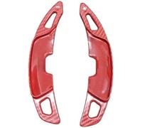 Clynex car Shift Paddle Trim for Lexus, for ES Ls Lx UX Nx Rx Ml 1 Pair Car Accessory Steering Wheel Abs Shift Paddle Gear Extender Sticker(Black Carbon Red)