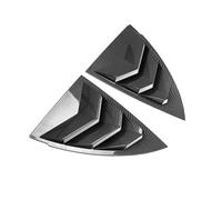 Clynex Car Side Vent Window Louver Shutter Front Fog Light Eyebrow Corner Cover Trim, for Tesla, for Model Y 2021 2022 Carbon Fiber Accessories Car Rear Window Louver(Model B)