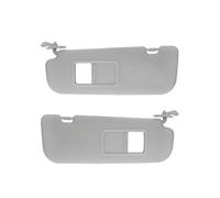 Clynex Car Sunvisor Passenger Side With Mirror Interior Sunshade Gray 852103X000TX Replacement, for Hyundai,for Elantra, 2011-2015 Vehicle Driver Side Sunshade(Grey Left and Right)