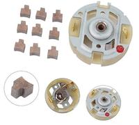 Clynex Complete Set of RS550 Motor Carbon Brush Holder and 10 Replacement Brushes, for Bosch,/ Carbon Brush Holder