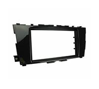 Clynex Double Din Radio CD DVD Stereo Panel Dash Installation Trim Fascia Kit Face Surround Frame Facia, for NISSAN, Teana Altima 2012 On Car Radio Dashboard Trim