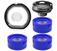 Clynex Dust Bin Lid & Filter Replacement & Motor Rear Cover, for Dyson, V7 V8 Cordless Vacuum Cleaners Repair Vacuum Parts Vacuum Motor Rear Cover