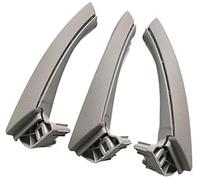Clynex For, 3 Series E90 E91 E92 6PCS Set LHD RHD Passenger Interior Door Pull Handle Cover Trim 2004-2012 Car Interior Door Handle(Grey)