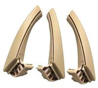 Clynex For, 3 Series E90 E91 E92 6PCS Set LHD RHD Passenger Interior Door Pull Handle Cover Trim 2004-2012 Car Interior Door Handle(Beige)