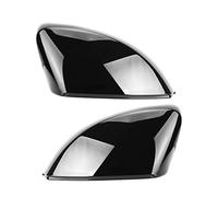 Clynex for, A3 S3 8V RS3 Glossy Pearl Black 2013 2014 2015 2016 2018 2017 2019 Replacement Side Mirror Cap Covers Car Mirror Cover(Black)