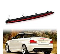 Clynex For BMW, 1 Series 128i 135i M E82 E88 2007-2013 Smoked RED Lens LED Rear Boot Third Brake Stop Light Car Accessories 63257164978 Tail Light Brake Lamp(1pcs LED Smoke Lens)