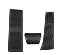 Clynex For BMW, X3 G01 X4 G02 IX3 G08 2018 2019 2020 2021 2022 Car Accelerator Brake Foot Rest Pedals Cover Non-slip Pad Accessories Car Foot Pedal Replacement(2021-2022 Black 3pc)