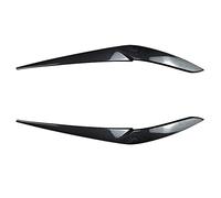 Clynex For BMW X5 G05 X6 G06 ABS Glossy Car Evil Headlight Eyebrows Eyelid Body Kit 30i 30d 35i 35d 40i 40d 45e M50i M50d 2018-2022 Headlight Tint Film(Carbon Look)