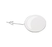 Clynex, for Chevrolet, Malibu 2013-2015, Car Accessories, Front Bumper Tow Hook Cap Towing Eye Cover Automotive Tow Hook Cover(White Passenger Side)