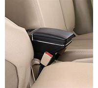 Clynex For Citroen, C-elysee/, for Peugeot, 301 Armrest Central Store Content Storage Box With Cup Holder Ashtray Accessories 2012-2016 Car Armrest(Red Thread)