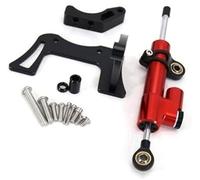Clynex For Dualtron, Thunder 2 ll Electric Scooter Accessories Anti-Vibration Anti-Jitter Steering Stabilizer Damper Kit Scooter Steering Shock(Red Set)
