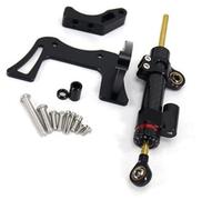 Clynex For Dualtron, Thunder 2 ll Electric Scooter Accessories Anti-Vibration Anti-Jitter Steering Stabilizer Damper Kit Scooter Steering Shock(Carbon Fiber Set)