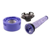 Clynex For Dyson, V7 V8 Vacuum Cleaner Installation Motor Rear Cover Front and Rear Filter Kit Motor Rear Cover Parts Vacuum Motor Rear Cover