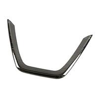 Clynex, for Hyundai, Creta IX25 2020, Steering Wheel Switch Button Frame Molding Cover Trim Interior Mouldings Stainless Steel Sticker Steering Wheel Sticker(Black)
