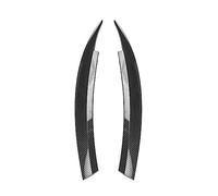 Clynex Front Headlight Lamp Eyebrow Eye Lid Cover Trim Sticker Body Kit Car Accessories, for Scirocco R GTS 2008-2017 Headlight Tint Film(Carbon Fiber Look)