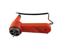 Clynex Front Rear Foldable Arm With Brushless Motor, for L900 Pro GPS 4K Professional HD WIFI FPV Drone Replacement Arm For Fpv Drone(Orange rear B)