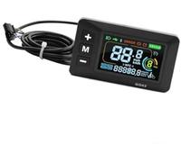 Clynex GD02, for Smart, LCD Display Electric Bike SM Connector 24-60V LCD Color Screen match the No. 2 OMD communication protocol Electric Scooter Display Screen