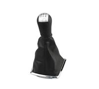 Clynex Gear Shift Knob Lever Boot Cover Case, for Ford, for Focus, 2, for Mondeo, MK2 2005-2008 Car Styling Gaitor Shifter Gear Shift Knob(White)