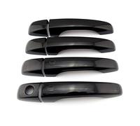Clynex Glossy Black Chrome ABS Car Door Side Mirror Covers Handle Trim Cover, for Chrysler, 300/300c 2011-2016 Car Mirror Cover(Door cover black)