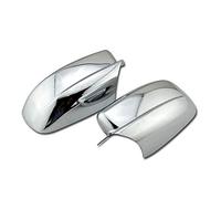 Clynex Glossy Black Chrome ABS Car Door Side Mirror Covers Handle Trim Cover, for Chrysler, 300/300c 2011-2016 Car Mirror Cover(Mirror cover chrome)