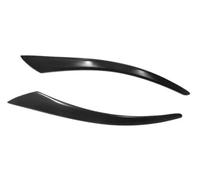 Clynex Headlight Eyebrow, for VOLVO, S40 V50 2004-2010 2012 Black Cover Trim Head Light Lamp Eyebrows Decoration Headlight Eyebrows