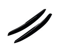 Clynex Headlights Eyebrow Eyelids Trim Cover 2011 2012 2013 2016-2018, for VW, for POLO MK5 Headlight Tint Film(Black)