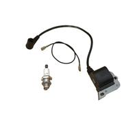 Clynex Ignition Coil Module Spark Plug Kit Chainsaw Replacement Parts, for Husqvarna, 50 51 55 257 261 268 272XP Lawn Mower Parts