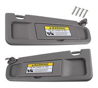 Clynex Left Driver and Right Passenger Side Sun Visors, for Civic, 2006 2007 2008 2009 2010 2011, OEM# 83230-SNA-A01ZB Car Sun Visor(Atlas Gray)