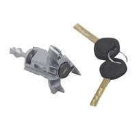 Clynex LEFT DRIVER SIDE DOOR LOCK BARREL, for, X5 E53 2000-2006 With 2 Keys Ignition Switch Lock(BLACK Assembled Left Lock)