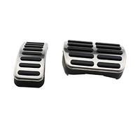 Clynex LHD Car Pedals, for POLO, for Golf 4, for Bora, for Beetle, RSi GTI R32, for A3, for Seat, Leon 1M Toledo 1L Pad Foot Rest Pedal ES Car Foot Pedal Replacement(AT Without Rest)