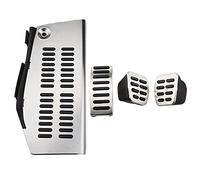 Clynex LHD Car Pedals, for POLO, for Golf 4, for Bora, for Beetle, RSi GTI R32, for A3, for Seat, Leon 1M Toledo 1L Pad Foot Rest Pedal ES Car Foot Pedal Replacement(MT With Rest Style B)