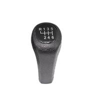 Clynex LHD Left Drive Car Shift Gear Knob Lever Gaitor Boot Cover, for, 1 Series E81 E82 E87 E88 Gearstick Gaiter Boot Cover Manual Gear Shift Knob(Black 6 Speed Gear knob)
