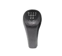 Clynex LHD Left Drive Car Shift Gear Knob Lever Gaitor Boot Cover, for, 1 Series E81 E82 E87 E88 Gearstick Gaiter Boot Cover Manual Gear Shift Knob(Black 5 Speed Gear knob)